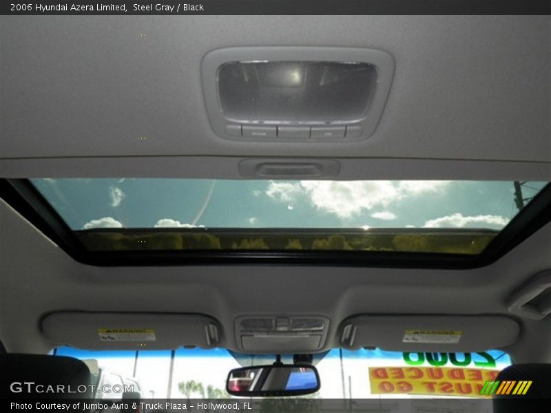 Steel Gray / Black 2006 Hyundai Azera Limited