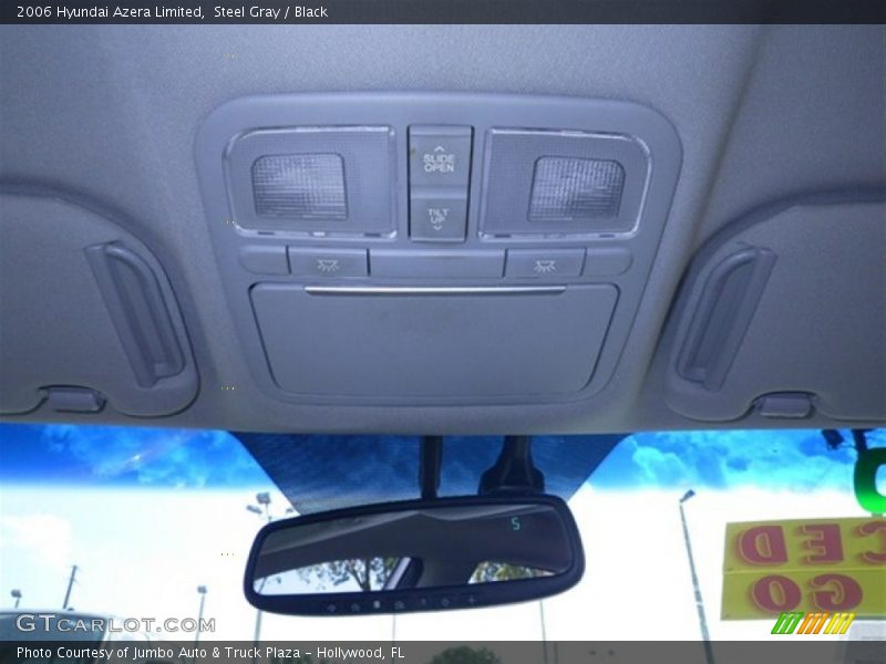 Steel Gray / Black 2006 Hyundai Azera Limited