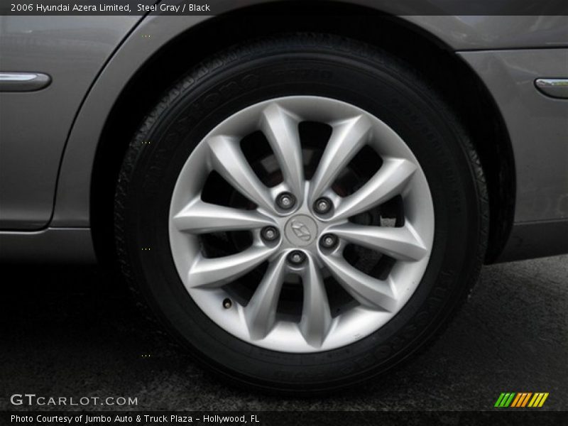 Steel Gray / Black 2006 Hyundai Azera Limited
