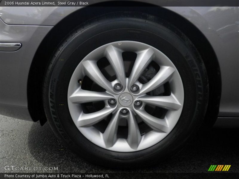 Steel Gray / Black 2006 Hyundai Azera Limited