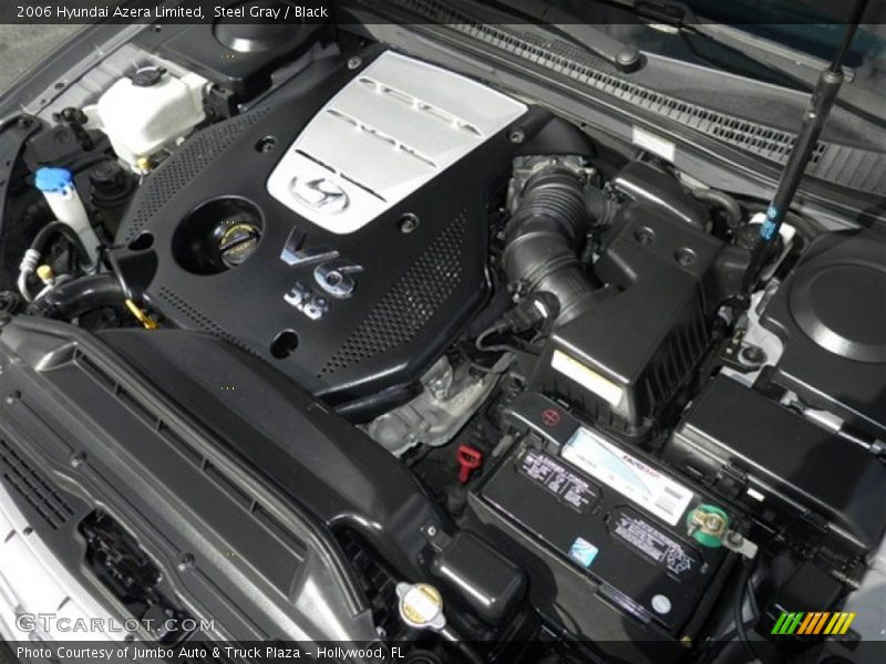 Steel Gray / Black 2006 Hyundai Azera Limited