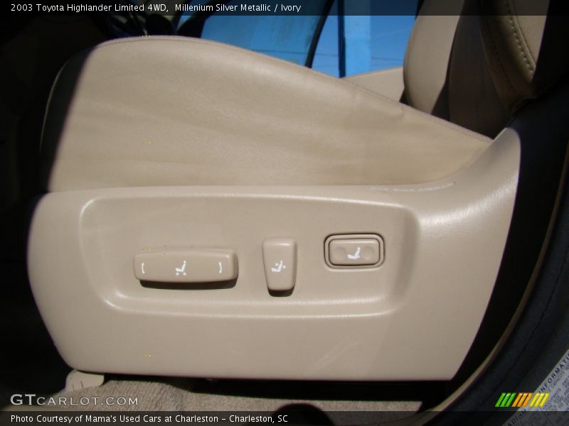 Millenium Silver Metallic / Ivory 2003 Toyota Highlander Limited 4WD