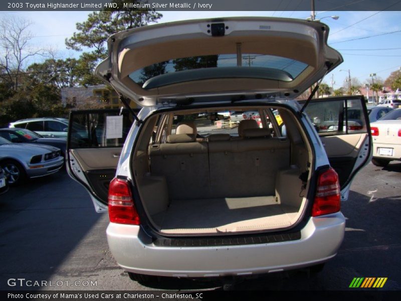 Millenium Silver Metallic / Ivory 2003 Toyota Highlander Limited 4WD