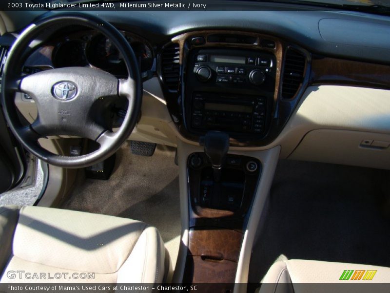 Millenium Silver Metallic / Ivory 2003 Toyota Highlander Limited 4WD