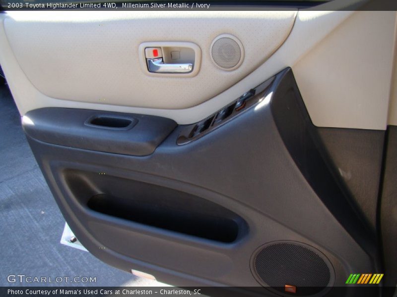 Millenium Silver Metallic / Ivory 2003 Toyota Highlander Limited 4WD