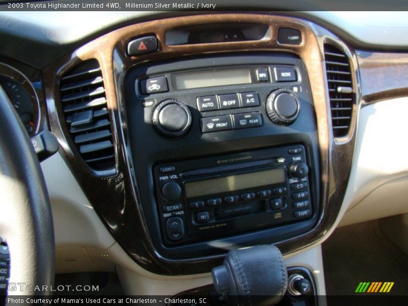 Millenium Silver Metallic / Ivory 2003 Toyota Highlander Limited 4WD
