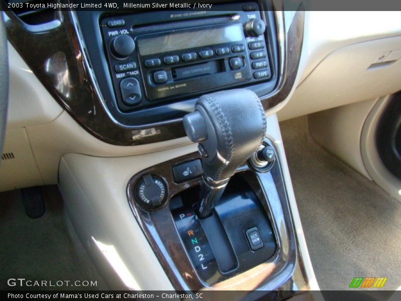 Millenium Silver Metallic / Ivory 2003 Toyota Highlander Limited 4WD
