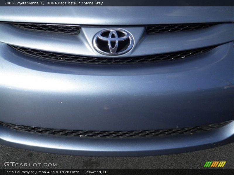 Blue Mirage Metallic / Stone Gray 2006 Toyota Sienna LE