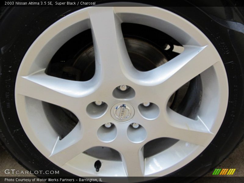 Super Black / Charcoal 2003 Nissan Altima 3.5 SE