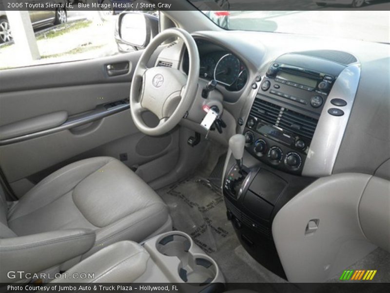 Blue Mirage Metallic / Stone Gray 2006 Toyota Sienna LE