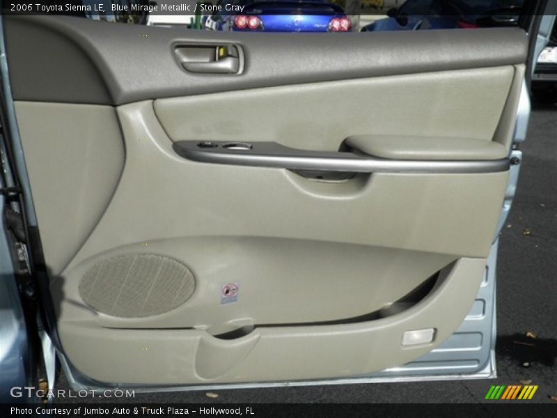 Blue Mirage Metallic / Stone Gray 2006 Toyota Sienna LE