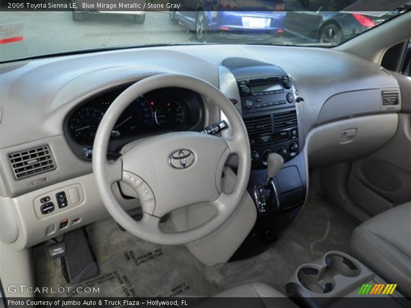 Blue Mirage Metallic / Stone Gray 2006 Toyota Sienna LE