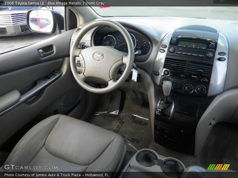 Blue Mirage Metallic / Stone Gray 2006 Toyota Sienna LE