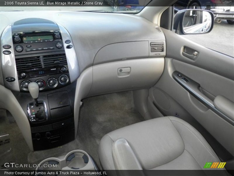 Blue Mirage Metallic / Stone Gray 2006 Toyota Sienna LE
