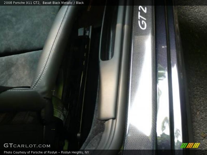 Basalt Black Metallic / Black 2008 Porsche 911 GT2