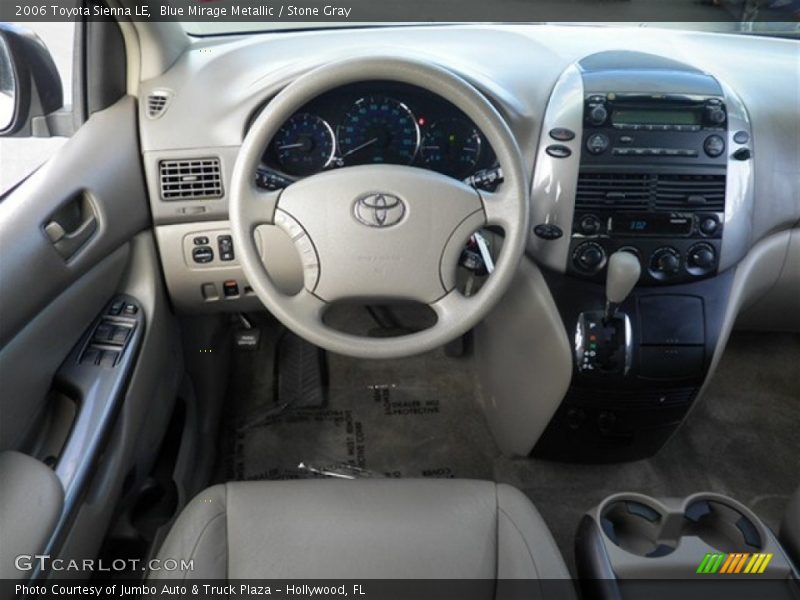 Blue Mirage Metallic / Stone Gray 2006 Toyota Sienna LE