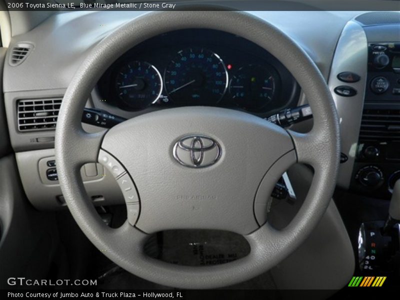 Blue Mirage Metallic / Stone Gray 2006 Toyota Sienna LE
