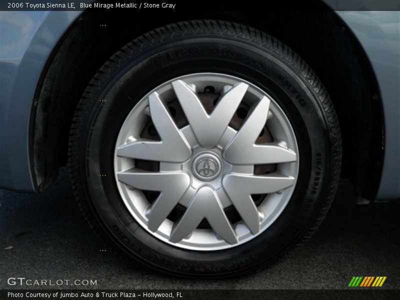Blue Mirage Metallic / Stone Gray 2006 Toyota Sienna LE