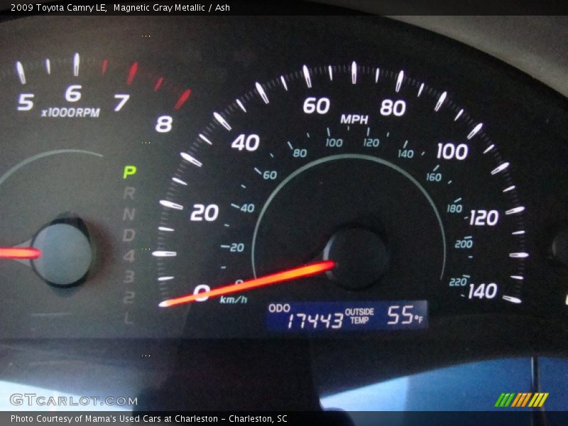 Magnetic Gray Metallic / Ash 2009 Toyota Camry LE