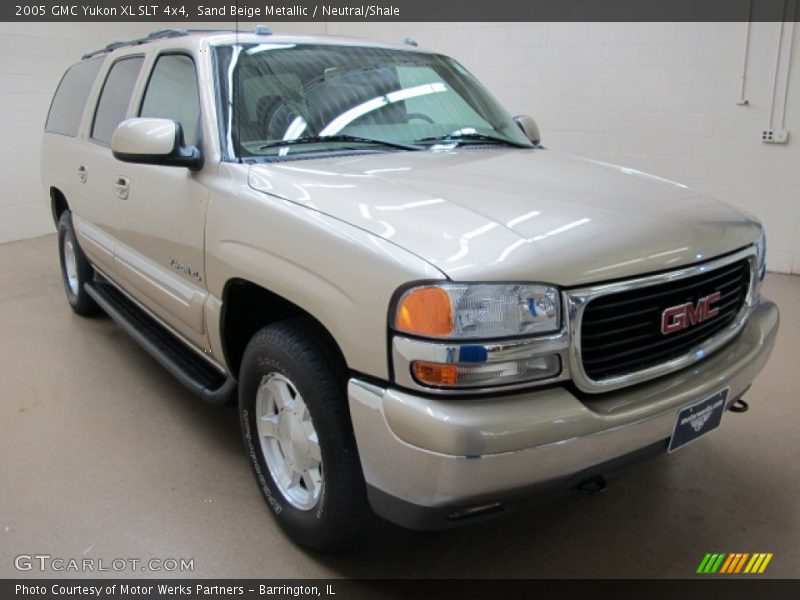 Sand Beige Metallic / Neutral/Shale 2005 GMC Yukon XL SLT 4x4