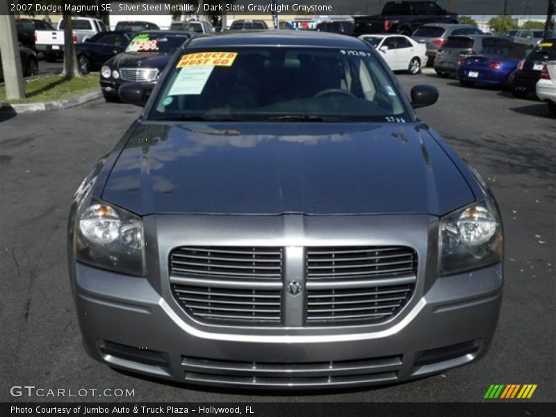 Silver Steel Metallic / Dark Slate Gray/Light Graystone 2007 Dodge Magnum SE
