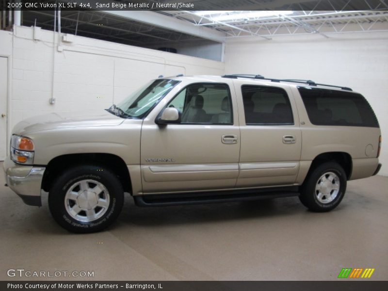 Sand Beige Metallic / Neutral/Shale 2005 GMC Yukon XL SLT 4x4