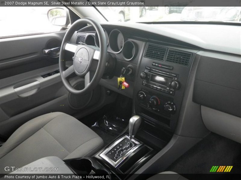 Silver Steel Metallic / Dark Slate Gray/Light Graystone 2007 Dodge Magnum SE