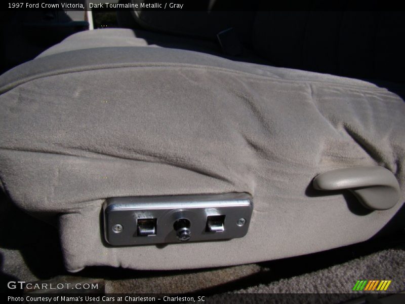 Dark Tourmaline Metallic / Gray 1997 Ford Crown Victoria