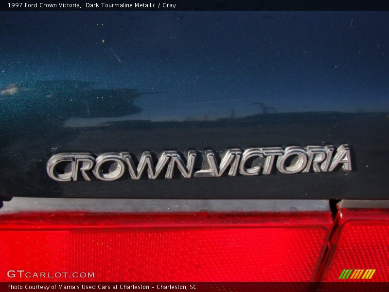 Dark Tourmaline Metallic / Gray 1997 Ford Crown Victoria