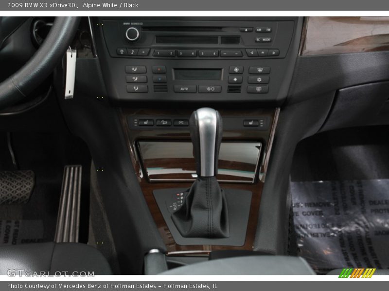 Alpine White / Black 2009 BMW X3 xDrive30i