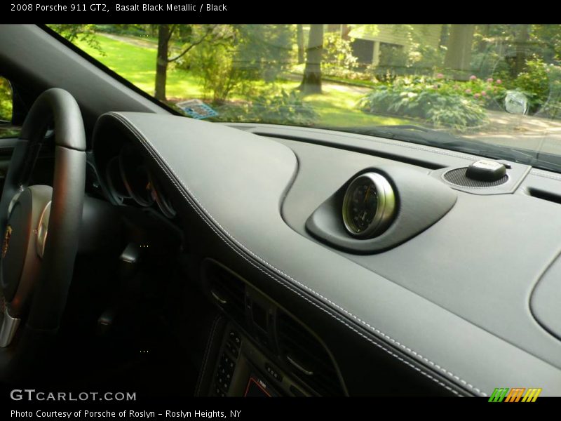 Basalt Black Metallic / Black 2008 Porsche 911 GT2