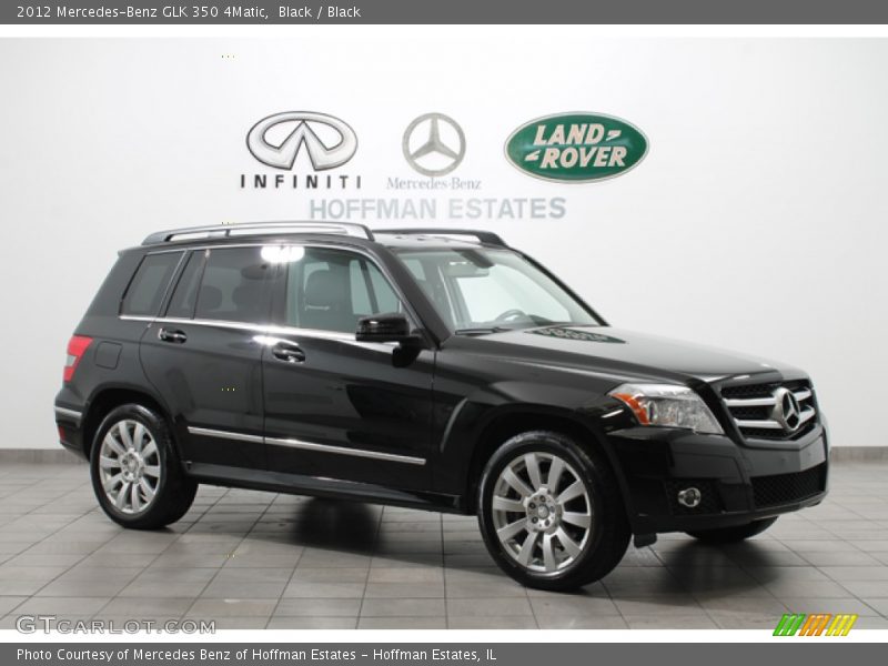 Black / Black 2012 Mercedes-Benz GLK 350 4Matic