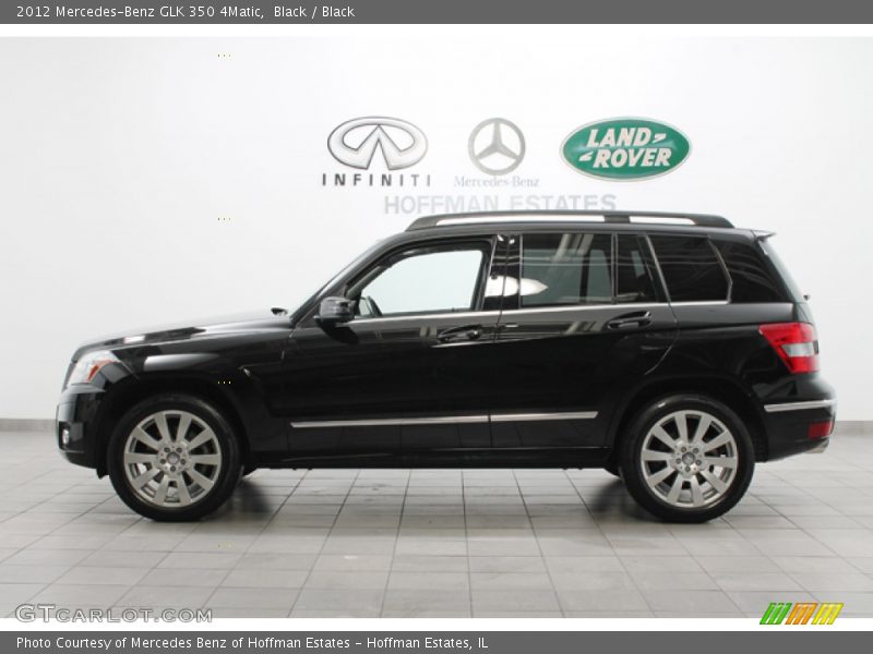 Black / Black 2012 Mercedes-Benz GLK 350 4Matic