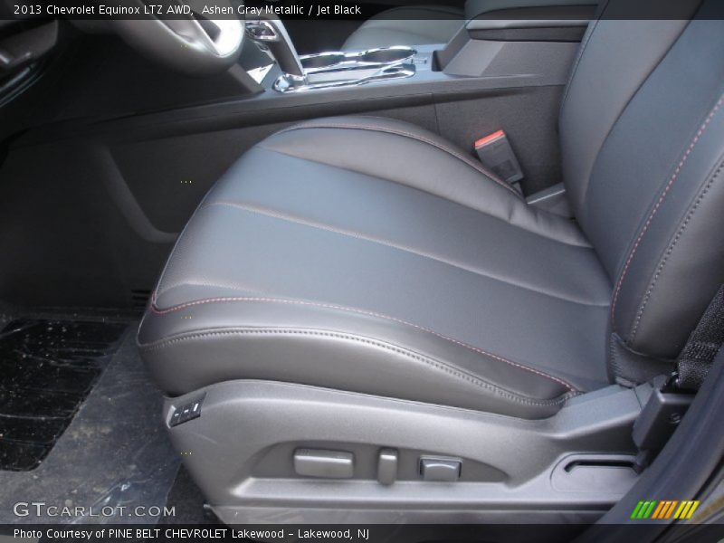 Ashen Gray Metallic / Jet Black 2013 Chevrolet Equinox LTZ AWD