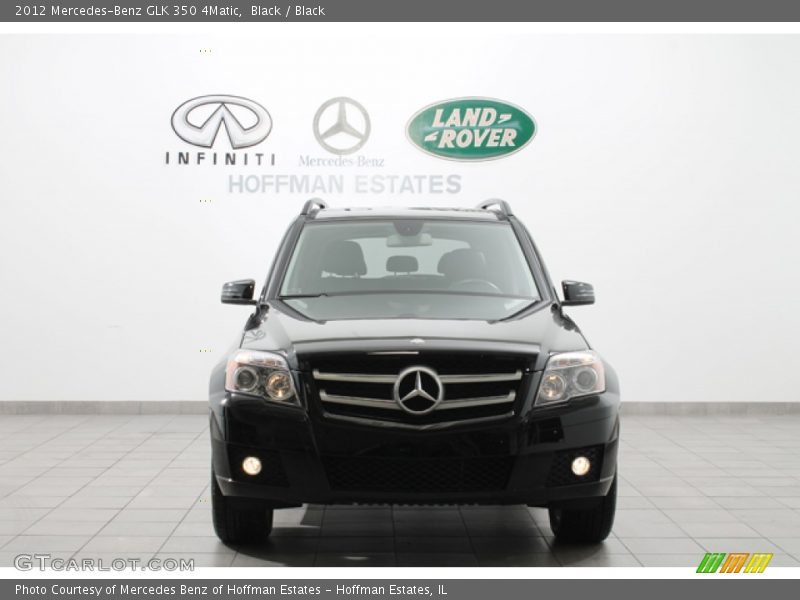 Black / Black 2012 Mercedes-Benz GLK 350 4Matic