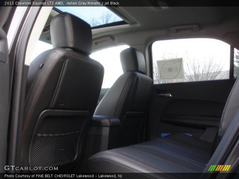 Ashen Gray Metallic / Jet Black 2013 Chevrolet Equinox LTZ AWD