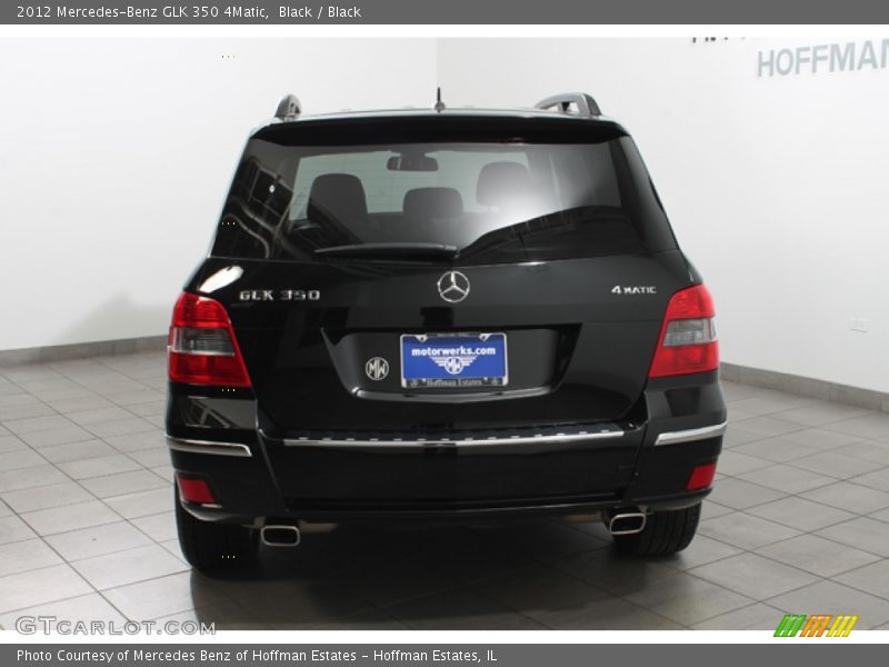 Black / Black 2012 Mercedes-Benz GLK 350 4Matic