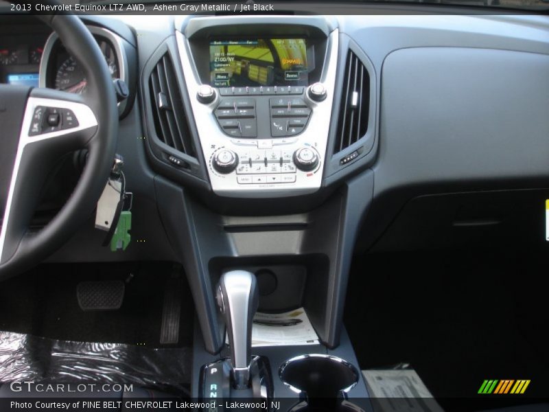 Ashen Gray Metallic / Jet Black 2013 Chevrolet Equinox LTZ AWD