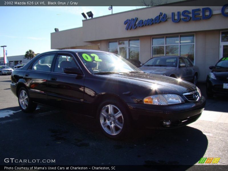 Black Onyx / Gray 2002 Mazda 626 LX V6