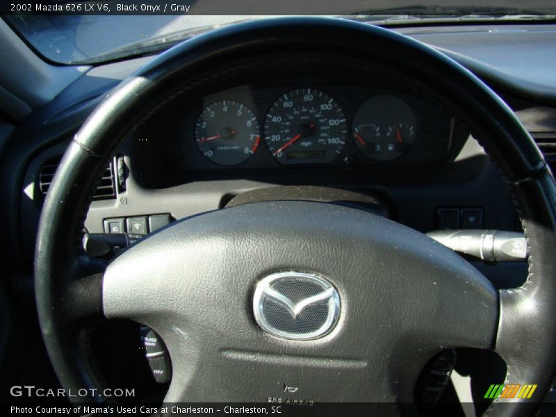 Black Onyx / Gray 2002 Mazda 626 LX V6