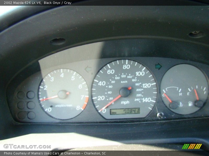 Black Onyx / Gray 2002 Mazda 626 LX V6
