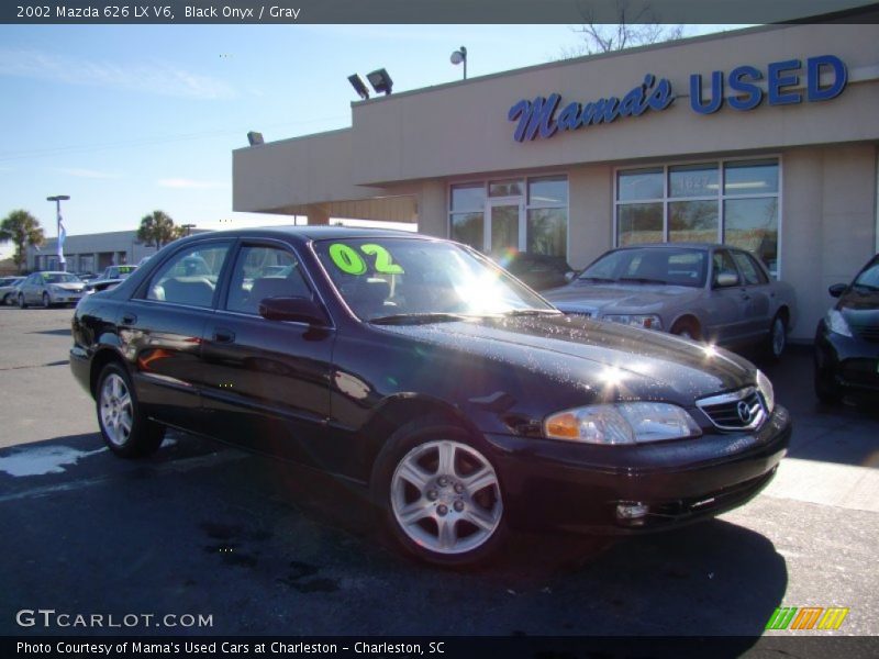 Black Onyx / Gray 2002 Mazda 626 LX V6