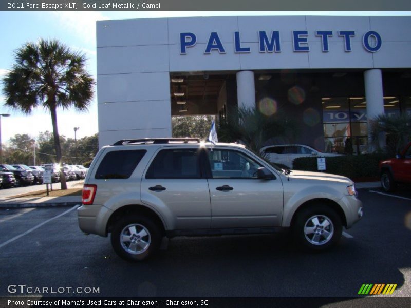 Gold Leaf Metallic / Camel 2011 Ford Escape XLT