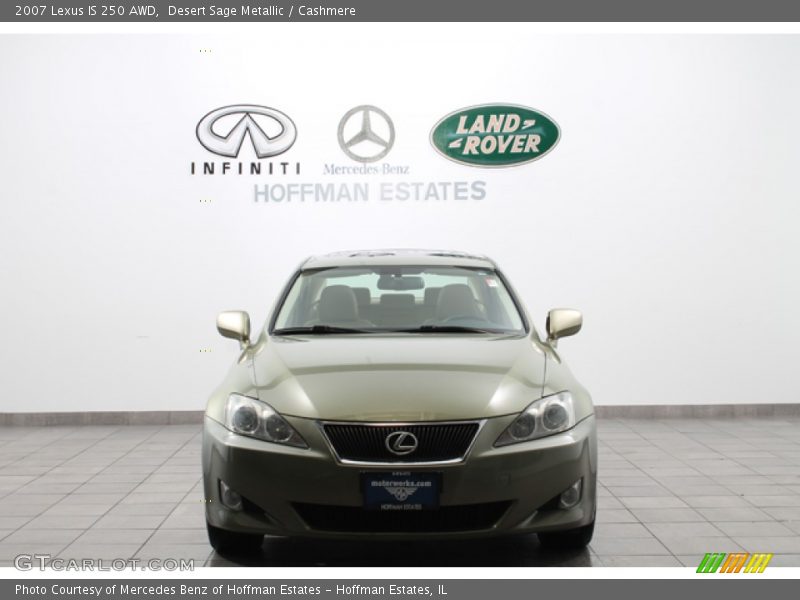 Desert Sage Metallic / Cashmere 2007 Lexus IS 250 AWD