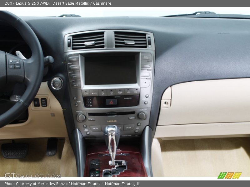 Desert Sage Metallic / Cashmere 2007 Lexus IS 250 AWD