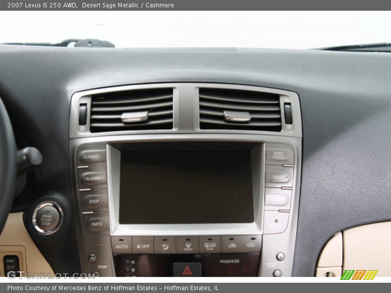 Desert Sage Metallic / Cashmere 2007 Lexus IS 250 AWD