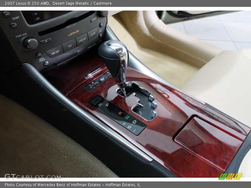 Desert Sage Metallic / Cashmere 2007 Lexus IS 250 AWD