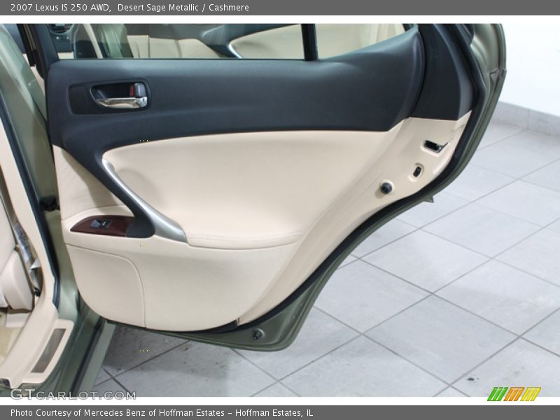 Desert Sage Metallic / Cashmere 2007 Lexus IS 250 AWD