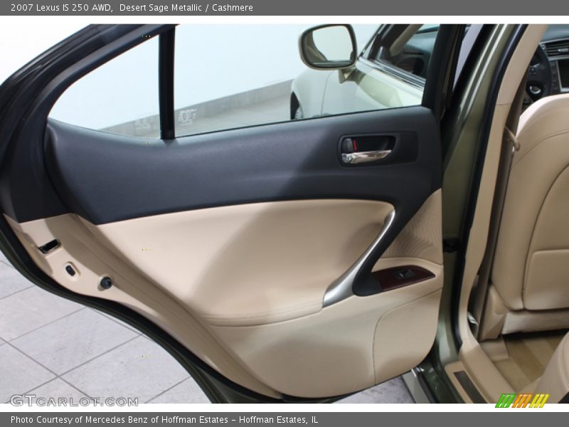 Desert Sage Metallic / Cashmere 2007 Lexus IS 250 AWD