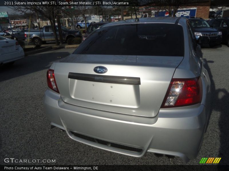Spark Silver Metallic / STI  Black/Alcantara 2011 Subaru Impreza WRX STi